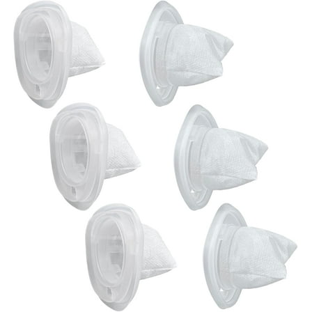 6 Pack HNVCF10 Filter Replacement for Black and Decker Dustbuster Hand Vacuum HNVC115, HNVC215, HNVC220 Series