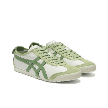 

MEXICO 66 Men s Sports Shoes Women s Lightweight Low-top Small Leather Casual Shoes Couple Style Sneakers Green