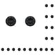 thumbnail image 2 of Matsuzay 2 piezas Gamepad Thumbstick cubiertas de silicona Joystick tapas antideslizantes controlador de juegos accesorios reemplazo para One Negro 10Conjunto, 2 of 6