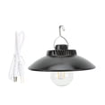 thumbnail image 3 of Camping Tent Light, Super Bright USB Rechargeable Tent Light 2 Light Modes Adjustable Brightness 3.7V Retro  For Sailing For Camping, 3 of 8