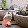 thumbnail image 3 of OULII Garden Owl Statue Small Figurine 1Pcs for Landscape and Home Decor, 3 of 8