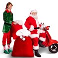 thumbnail image 5 of Christmas Red Bag Santa Bag Bag Drawstring 2024 New Model, 5 of 5