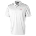 thumbnail image 2 of Men's Cutter & Buck White SMU Mustangs Big & Tall Prospect Textured Stretch DryTec Polo, 2 of 3