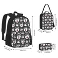 thumbnail image 2 of Easygdp Husky Mochila para Niños y Niñas con Set de Caja de Almuerzo y Estuche para Lápices 3 en 1, Mochila Escolar Estampada para Adolescentes, 2 of 7