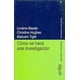 thumbnail image 1 of COMO SE HACE UNA INVESTIGACION GEDISA LORAINE BLAXTER, 1 of 2