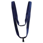 Advantus Earth-Friendly Lanyard, J-Hook Style, 36" Long, Blue, 10/Pack -AVT75575