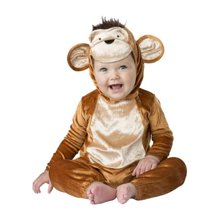 Infant Baby Boys & Girls Monkey Business Suit Costume Jumper &