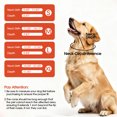 thumbnail image 3 of ROZKITCH Dog Cone Collar Stop Licking,Adjustable Elizabethan Cone for Dog After Surgery,Anti-Licking Pet Recovery Collar for Medium Dogs,Orange,M, 3 of 8