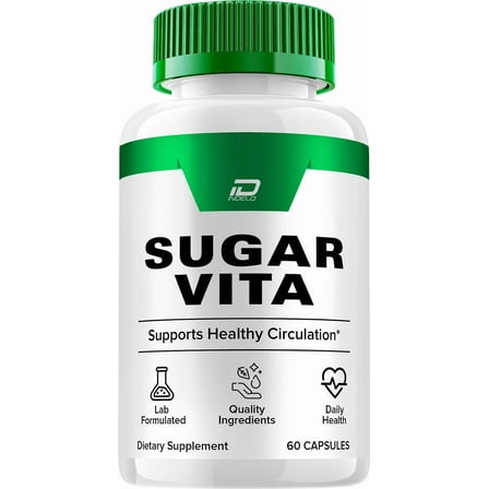 Sugar Vita Capsules – SugarVita All Natural Glycogen Support, 1 Pack, 60 Capsules
