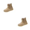 thumbnail image 4 of Sonducket Botas De Nieve Cálidas A Media Pantorrilla Para Mujer Actividades Al Aire Libre Las Botas De Invierno Antideslizantes Se Caracterizan Type3 NO3, 4 of 6