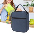 thumbnail image 1 of Sac à Lunch Isolé, 6L Grande Capacité Oxford Tissu Doublure Étanche Sac à Lunch avec Poignée Zippée Réutilisable Sac de Collation pour le Travail de Bureau École Pique-Nique Plage, 1 of 8