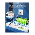 thumbnail image 3 of Lámpara De Emergencia Lonk Recargable 12h de Duración 60 Leds Luz x3 Unidades Malubero Blanco, 3 of 5