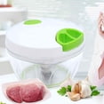 thumbnail image 3 of Meat Vegetable Cutter Chopper Shredder Manual Vegetable cutter Onion Slicer Ginger Mincer Grinder Accessory Kitchen Gadget, 3 of 8