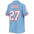 thumbnail image 3 of Women's Mitchell & Ness Eddie George Light Blue Houston Oilers Legacy Replica Player Jersey, 3 of 3