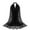Black, variant on Women Muslim Islamic Tassel Lace Hollow Long Hijab Scarf Shawl Wrap Stole