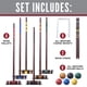 thumbnail image 2 of Set de croquet Franklin Sports Intermediate para 6 jugadores con soporte, 2 of 9