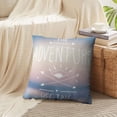 thumbnail image 4 of LALILO Throw Pillow Covers Adventure Quote Quote Holiday Positive Cushion Cover 18" x 18", 2 Pack, 4 of 6