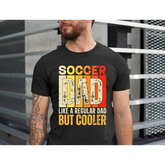 Retro Soccer Dad Shirt, Soccer T-Shirt, Team Dad Gift, Soccerdad Shirt, Gameday Gifts, Mens Sports Dad T-Shirt, Soccer Season Tshirt