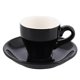 thumbnail image 1 of Taza de café italiana negra Macaron Espresso, 1 of 5