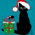 thumbnail image 3 of CafePress - Santa Cat &Amp; Mouse Womens Tri Blend T Shirt - Womens Tri-blend T-Shirt, 3 of 4