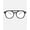Black/White, variant on Unisex Aviator Blue Light Glasses | Dylan