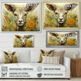 thumbnail image 4 of Designart "Brown Goat in a Farm Meadow III" Animals Framed Wall Art - Modern Farmhouse Brown Goat Hallway Framed Wall Art Decor, 4 of 6