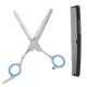 thumbnail image 3 of 2 piezas Juego de tijeras y peine para peluquería profesional, para cortar el pelo, para peluquería, 3 of 10