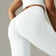 thumbnail image 5 of Pantalones de fitness para mujer con cintura alta, sin costuras y con abertura, que realzan las caderas, elásticos y transpirables, para yoga/running, tallas S-L, 5 of 6