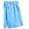 thumbnail image 3 of Wonder Nation Little Girls' Pull On Knit Shorts, Sizes 4-10, 3 of 3