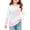 #A01-Multicolor, variant on Abcomgle Girls Long Sleeve Shirts 10-12 Crewneck Winter T-Shirts for Kids Girls Trendy Basic Girls Tops Cotton Strawberry Graphic Girls Blouses with Pocket