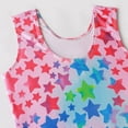 thumbnail image 4 of 3-10T Toddlers Kids Gymnastics Leotards Girls sleeveless Dance Outfit Sparkle Unitard Biketard Clothes, 4 of 7