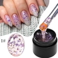 thumbnail image 3 of MEET ACROSS-esmalte de Gel para uñas, barniz de flores secas, rosa, morado, azul, Natural, para verano, 3 of 4