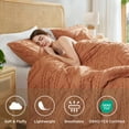 thumbnail image 6 of Regency Heights Full/Queen Comforter Set Orange, 3 Pieces Geometric Tufted Comforters Full/Queen Size, Solid Bedding Comforters Sets, Gift for Mother's Day, 6 of 10