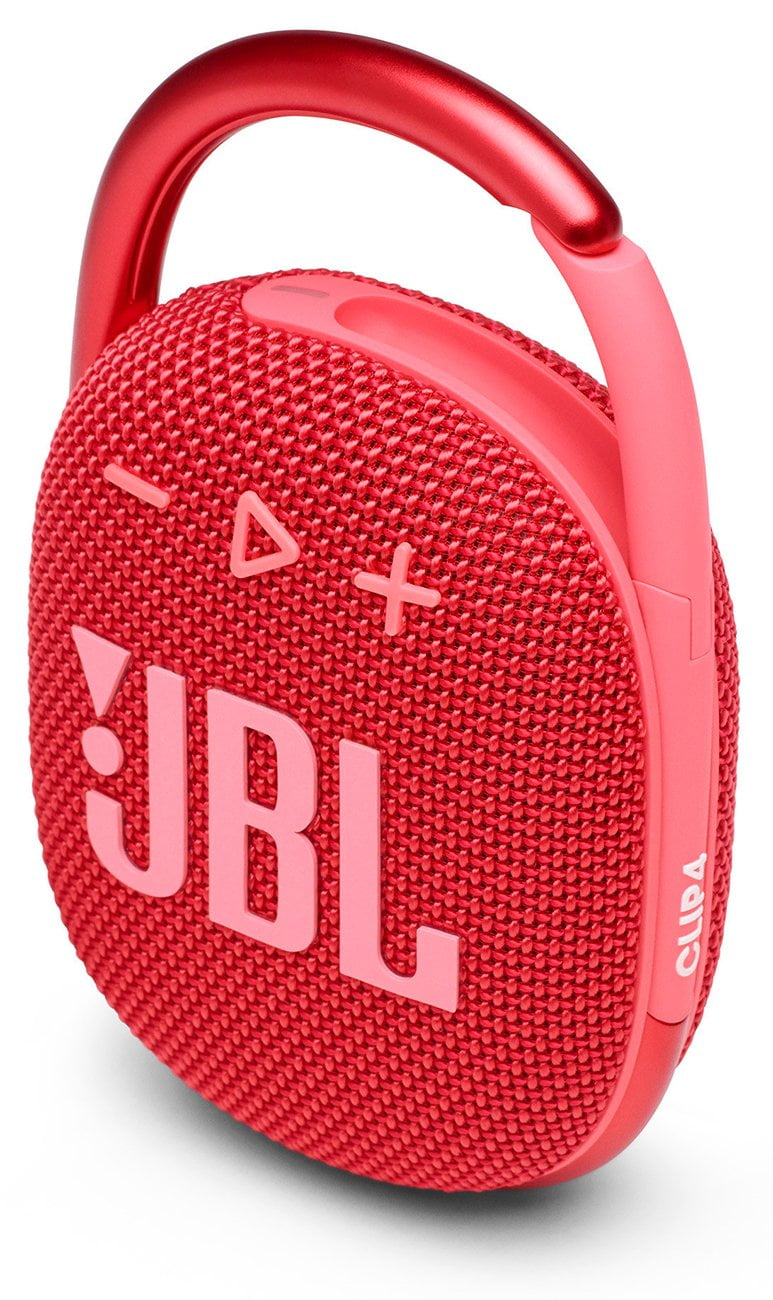 JBL Clip 4 Portable Bluetooth Speaker Red -
