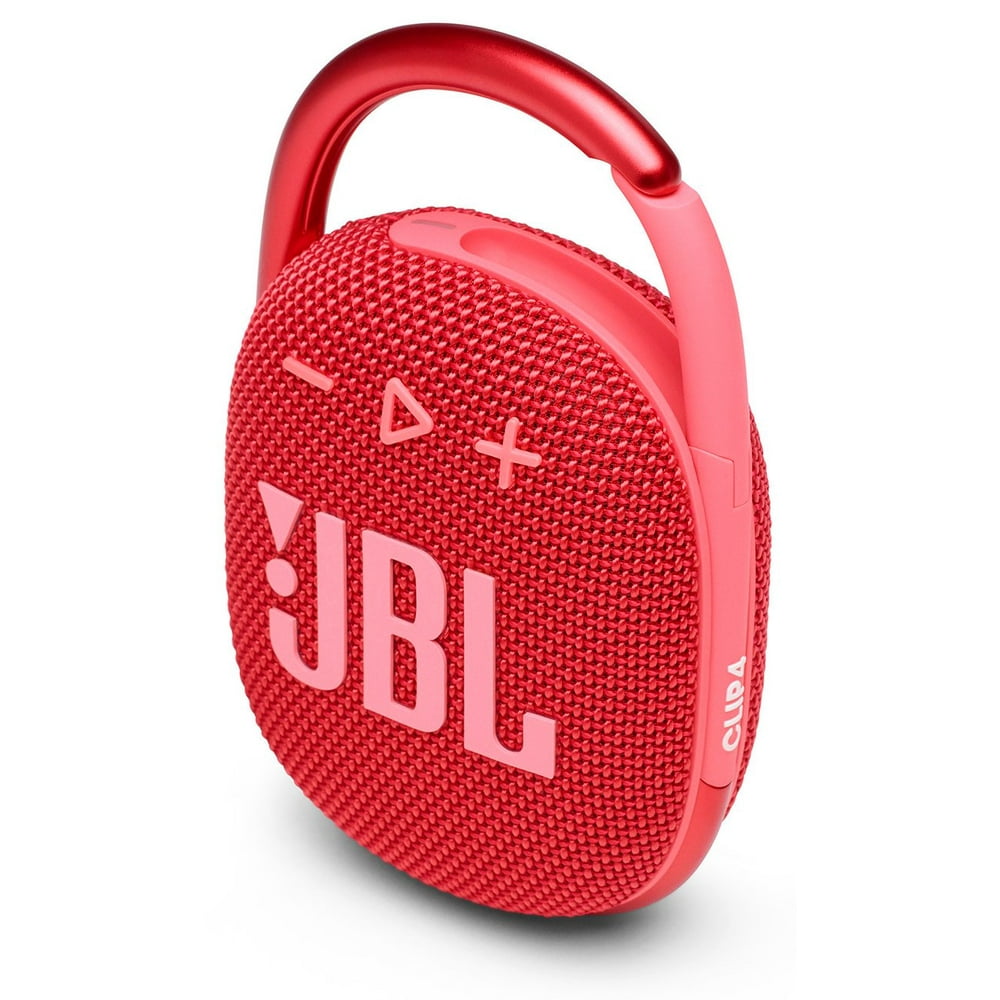 JBL Clip 4 Portable Bluetooth Speaker Red