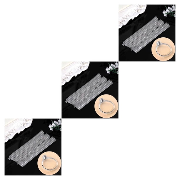 Minnieouse 12pcs Ring Size Adjust Tools Convenient Guard Insert Fitting Tightening Resizing Reducer Jewelry Invisible Tools Fitter Type1 NO1