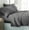 Gray, variant on Persian 1800 Collection Bedding Pillow Covers Soft 2-Piece Pillowcase Set