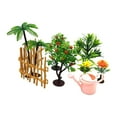 thumbnail image 3 of Kit De Bricolaje De Microadornos Para Jardín De Hadas, Modelos De árboles Decorativos, 9 Piezas, 3 of 8