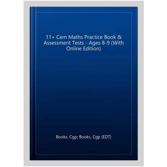 New 11 Cem Maths Practice Book & Assessment Tests - Ages 8-