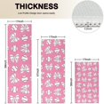 thumbnail image 4 of Pink Bows and Baseballs Pattern Kitchen Rugs Sets Of 3,Kitchen Runner Rugs Non Skid Washable,Decorative Kitchen Floor Mats for Kitchen,Sink,Laundry,17"x30"+ 17"x47" + 17"x59", 4 of 6
