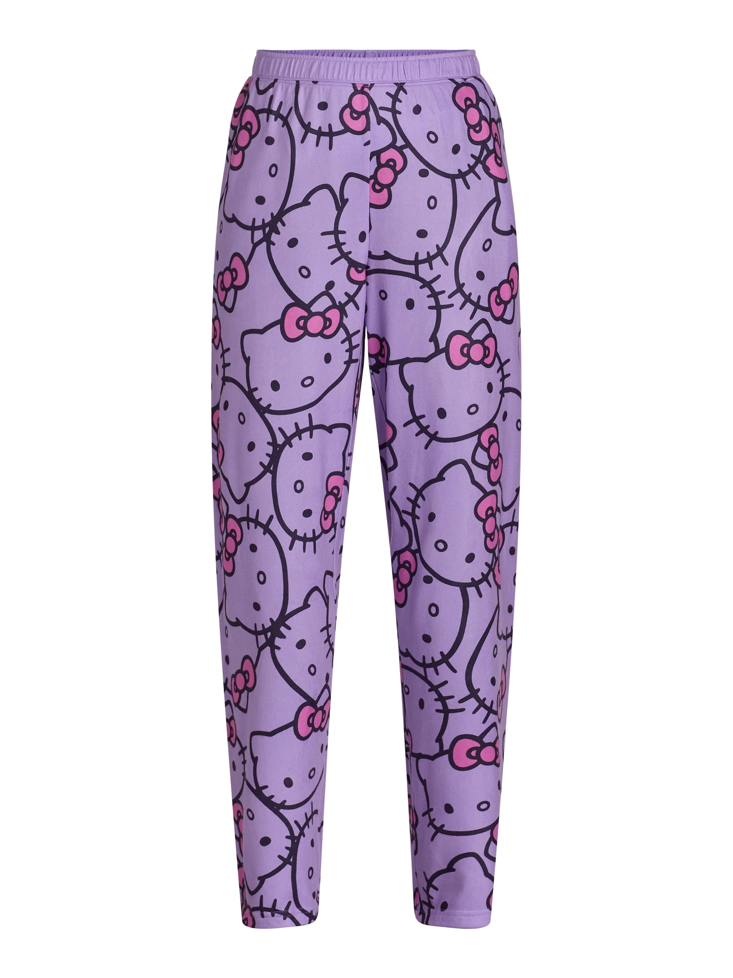 Hello Kitty Women's Icon Allover Print Lounge Pants, Sizes XS-3XL