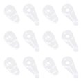 thumbnail image 1 of Shisuyan Mirror Holders Transparent Cabinet Glass 50Pcs, 1 of 9