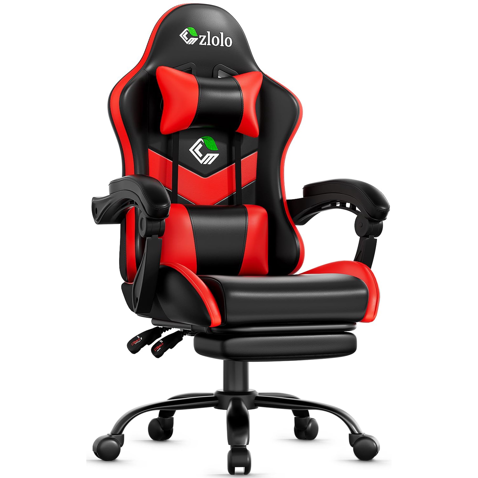 racing style gamer chair with product