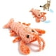 thumbnail image 1 of Juguete electrónico interactivo de pez para gatos - Juguete eléctrico suave, bolsa de hierba gatera recargable - Peluche lavable, 3 velocidades, cable USB - Juego de caza estimulante para gatitos, 1 of 5
