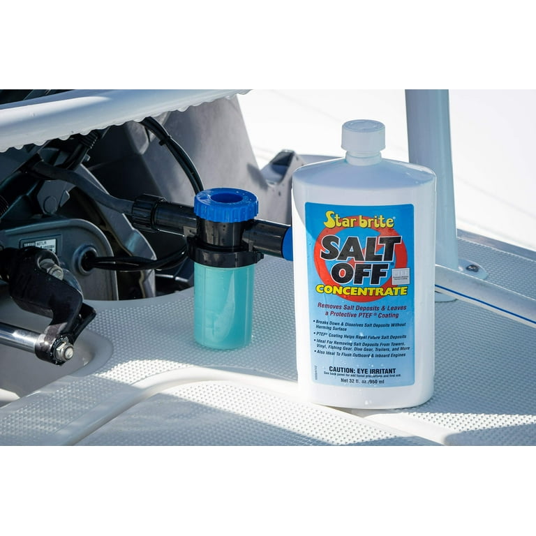 STAR BRITE Salt Off Concentrate - Ultimate Salt Remover Wash & Marine  Engine Flush for Boats, Vehicles, Trailers, and More- 1 Gallon (093900)