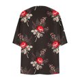 thumbnail image 5 of Cárdigan de manga larga para mujer, estampado, informal, blusa, abrigo, 5 of 5