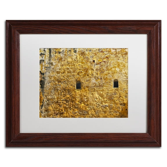 Trademark Fine Art "Castillo de San Felipe del Morro 17" Canvas Art by CATeyes, White Matte, Wood Frame