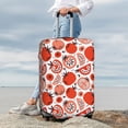 thumbnail image 4 of Wukai Hand Drawn Tomatoes Elastic Luggage Cover: Personalized Protection for Your Suitcase - Fits 19~29-inch, Washable & Durable Travel Companion-Medium, 4 of 8