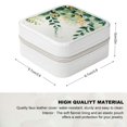 thumbnail image 2 of Pratyus Leaves Flowers Vines Jewelry Box for Necklaces, Rings, Earrings - Gift for Anniversaries, Christmas White, 2 of 5