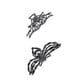 thumbnail image 2 of Pisexur Belleza Maquillaje Accesorios Tela Gótica De Calaveras De Araña Negras Mano Lindas Pinzas Para El Cabello Grandes Para Mujeres Accesorios Pinzas Para El Cabello Gótpara mujeres y hombres, 2 of 2